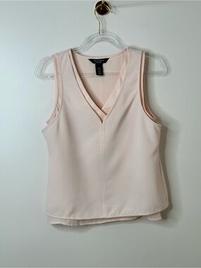 White House Black Market Petites Blush Pink Sleeveless Top XXSP